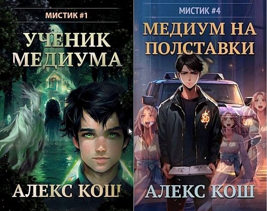 Алекс Кош Мистик. Книги 1-4