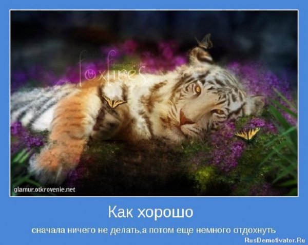 Как хорошо...