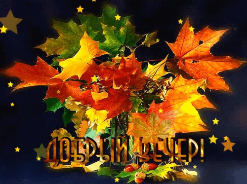 Анимированная открытка добрый вечер (1) (3)