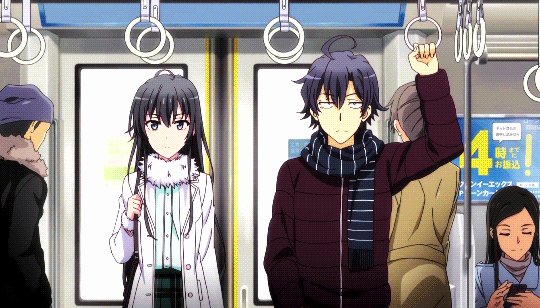 Yukino Yukinoshita, Hachiman Hikigaya