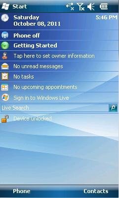 Classic Blue II wqvga