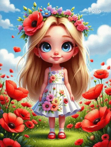 Анимированная открытка привет