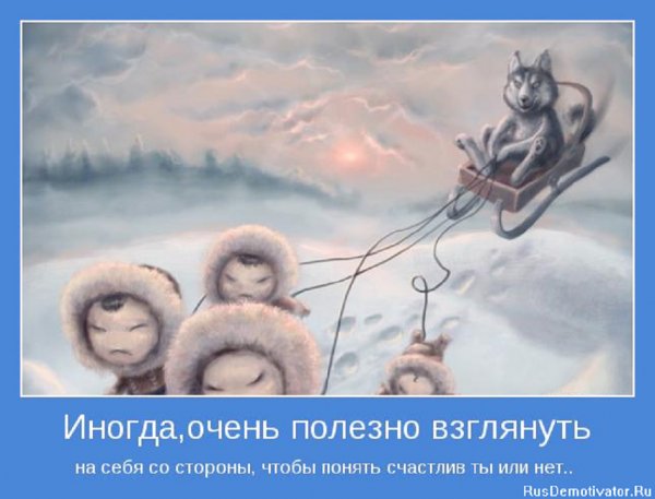 Иногда полезно взглянуть на себя со стороны