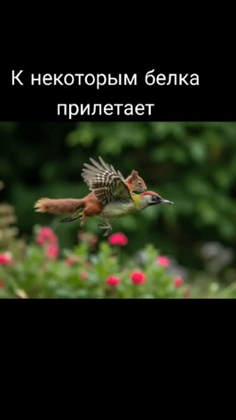 К некоторым белка прилетает 1