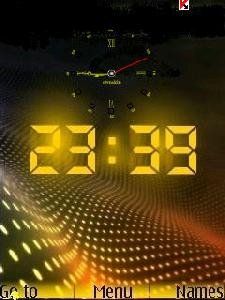 Abstrakt Clock 2