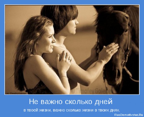 Не важно сколько дней в твоей жизни