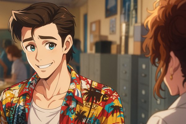 Дружеская беседа в офисе