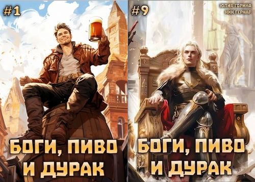 Ник Гернар, Юлия Горина &quot;Боги, пиво и дурак&quot;. Цикл из 9 книг
