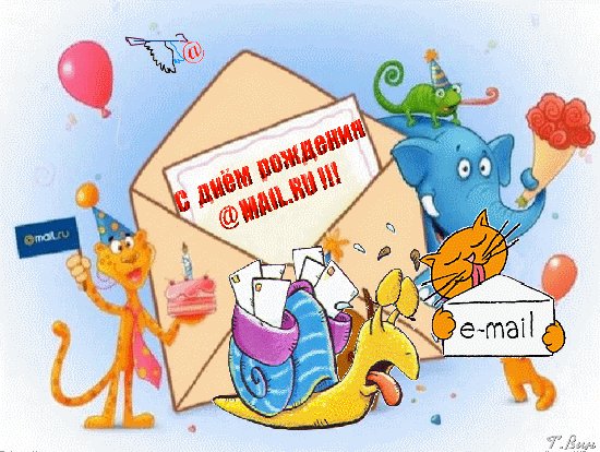 Анимированная открытка с днём рождения (2)