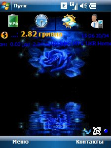 голубая роза