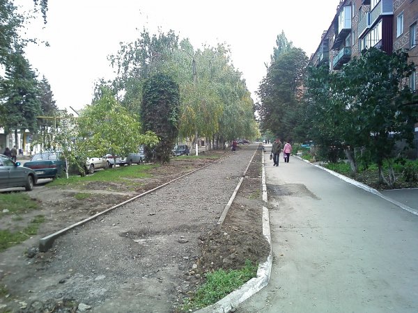 Посёлок Майский центральная улица