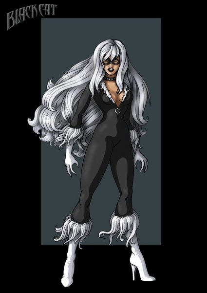 black cat by nightwing1975