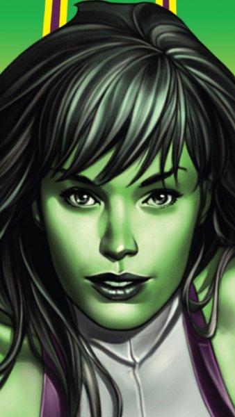She Hulk face 1