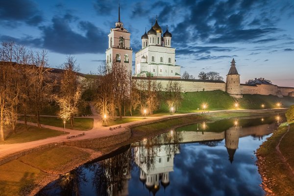 Pskov. The ensemble of the Pskov Kremlin