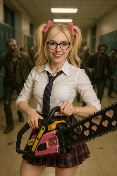 Джульетт Старлинг - героиня игры Lollipop Chainsaw