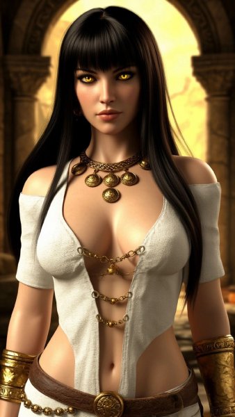 Суккуб Ксана из игры Dark Messiah of Might and Magic