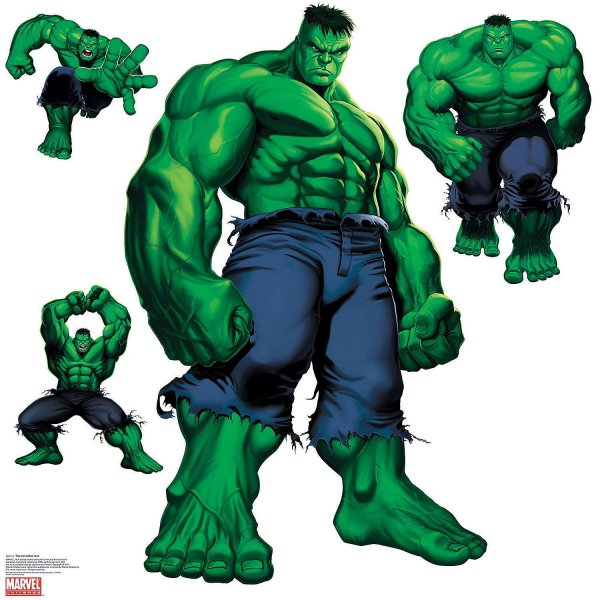 Hulk. All Renders