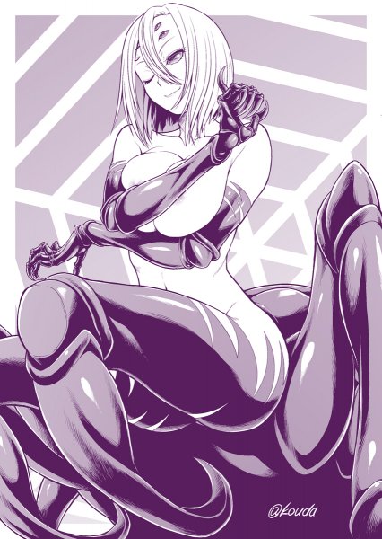 Anime-Monster-Musume-Rachnera-Arachnera-kouda-tomohiro-455462
