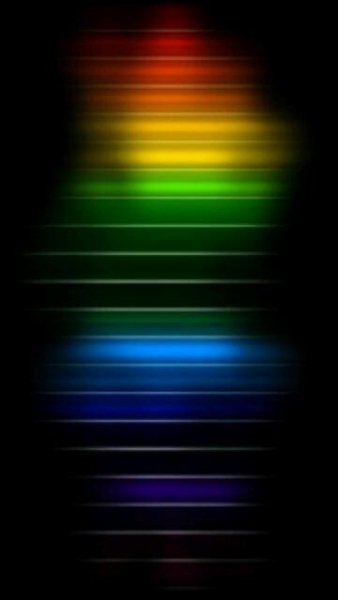 Mini theme neon абстракция вариант 4
