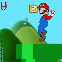 Super-mario-mario &amp; luigi. floss dance