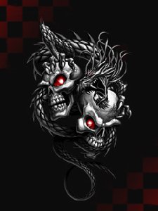 twin skull
