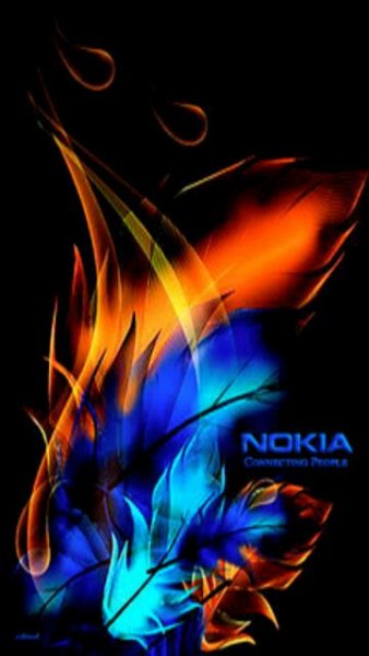 Mini theme neon nokia вариант 3