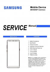 Service manual Service manual Samsung Galaxy Note 8 SM-N950F