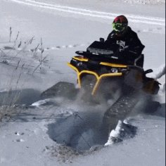 Квадрик на гусеницах