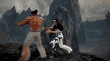 Tekken-jun-vs-kazuya