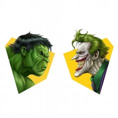 MyCollages. Hulk &amp; Joker