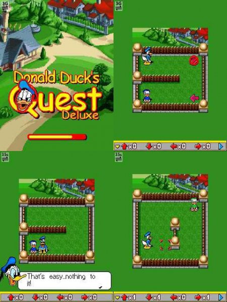 Donald Ducks Quest Deluxe 352x416 rus