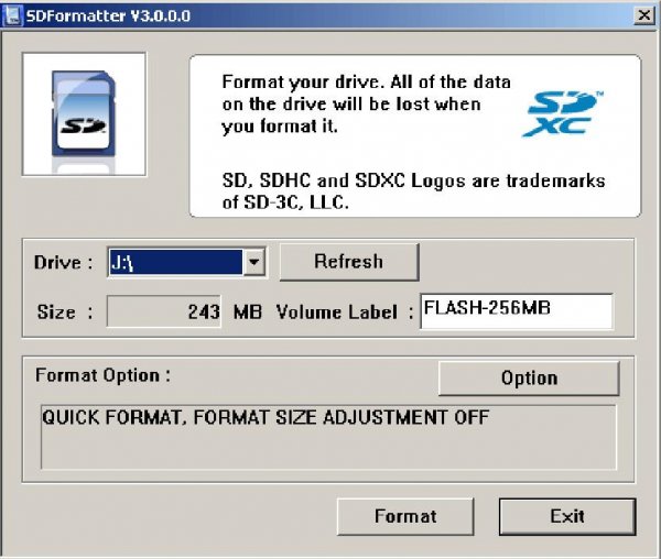 SDFormatterv3.0