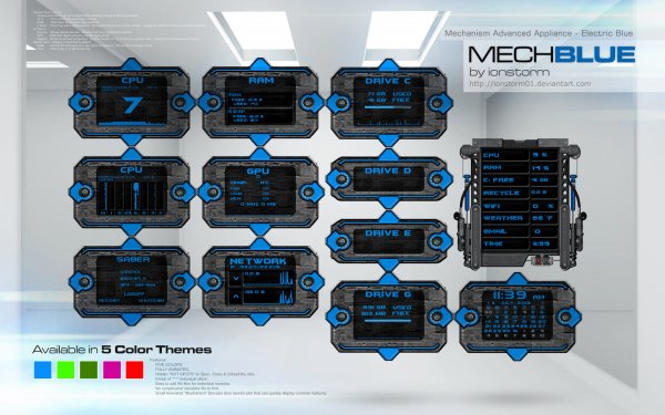 Mechanism Advanced Appliance Electric Blue v1.1