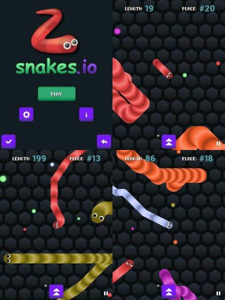 Snake io 240x320