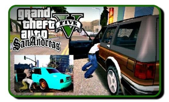 Камера при угоне GTA V