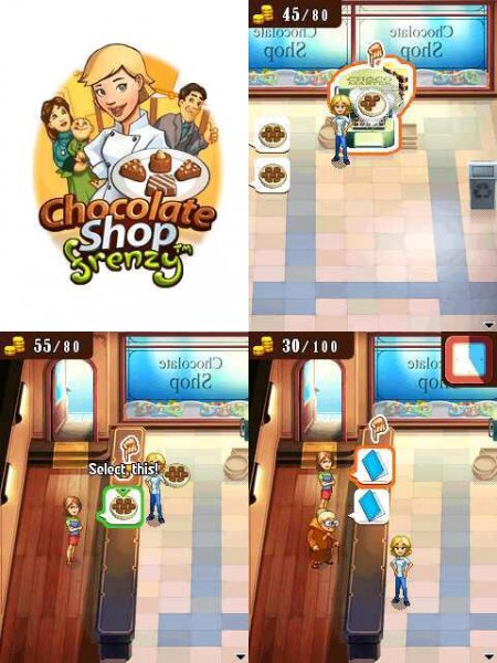 Chocolate Shop Frenzy 240x320 k850