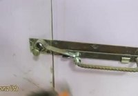 Замок для откатных дверей и ворот