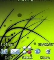 тема 240x320 .Yellow Black