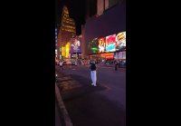 Ночная прогулка по TimesSquare NYC