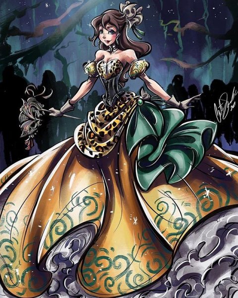 Disney Midnight Masquerade. krixartx88 - Jane
