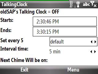 oldSAP TalkingClock v1.5