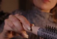 ASMR Hair Parting Scalp Check Detailed scalp attention