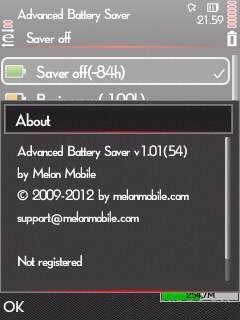 Advanced battery Saver v.1.01(54)