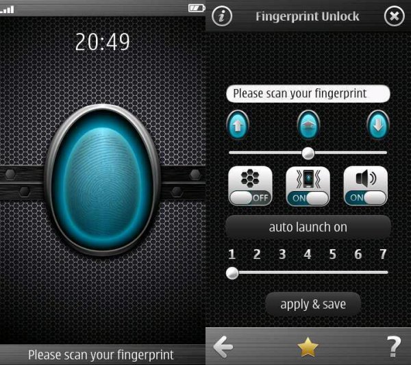 Fingerprint v1.4 Symbian 3 Вelle EN