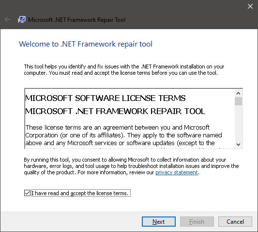 NetFx Repair Tool v1.5 x64 x86 KB2698555
