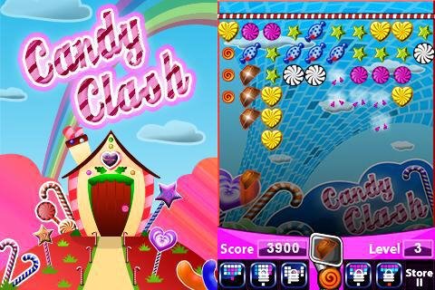 Candy Clash 128x160