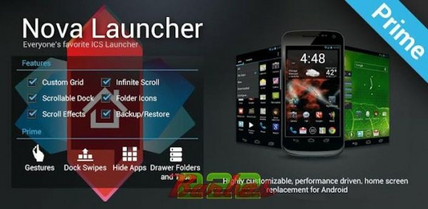 Nova Launcher Prime materinova.16 Rus
