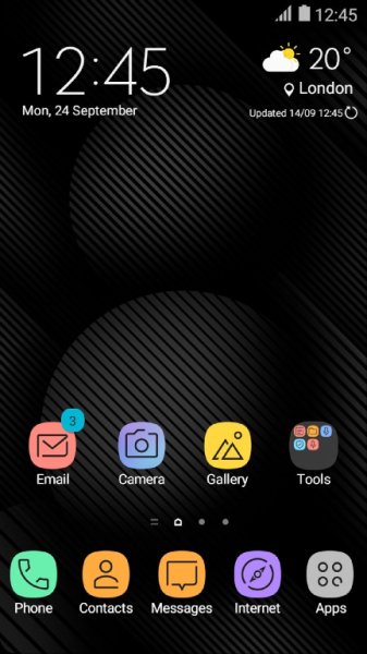 Eight UI Black