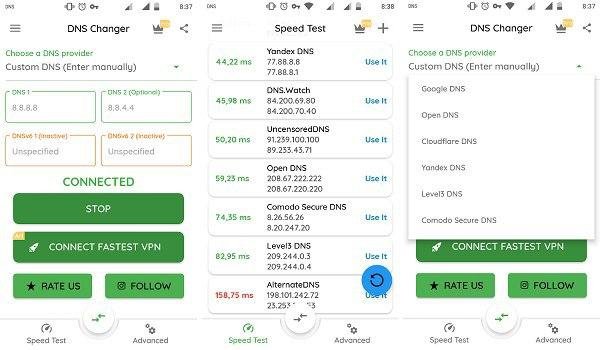 DNS Changer Pro v1308r