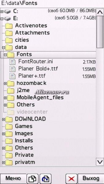 fonts